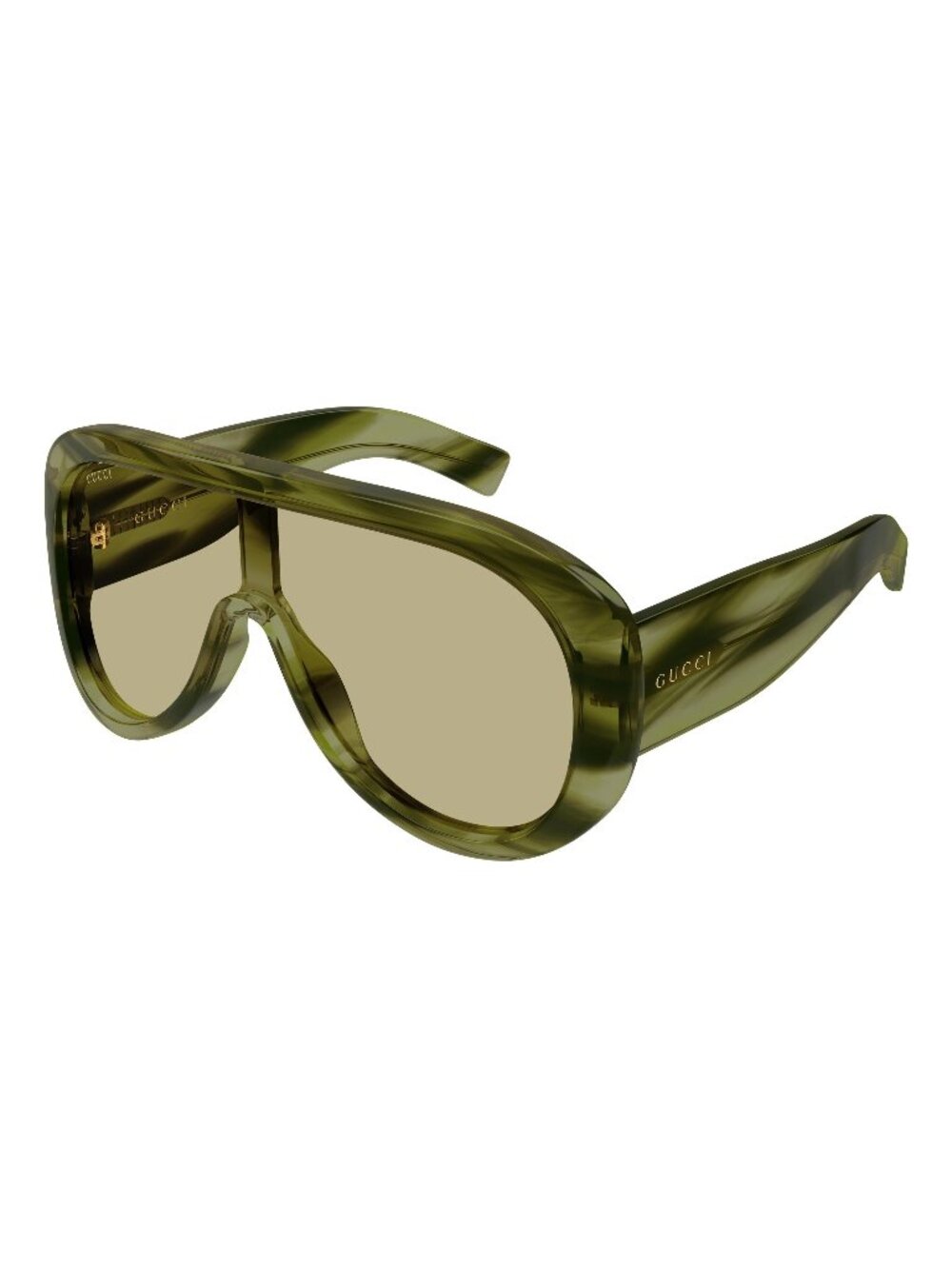 New Gucci Women's Sunglasses Havana Brown Lens Acetate Frame GG2164S 006 99